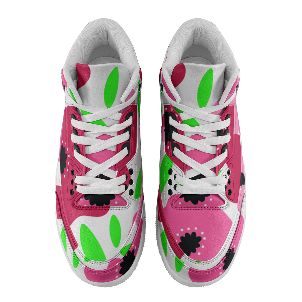 Unisex Non Slip Sneakers Lace Up Fashion Shoes