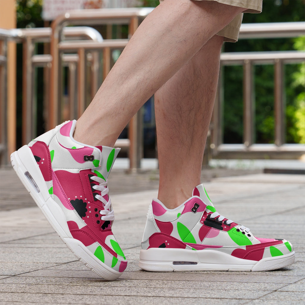 Unisex Non Slip Sneakers Lace Up Fashion Shoes