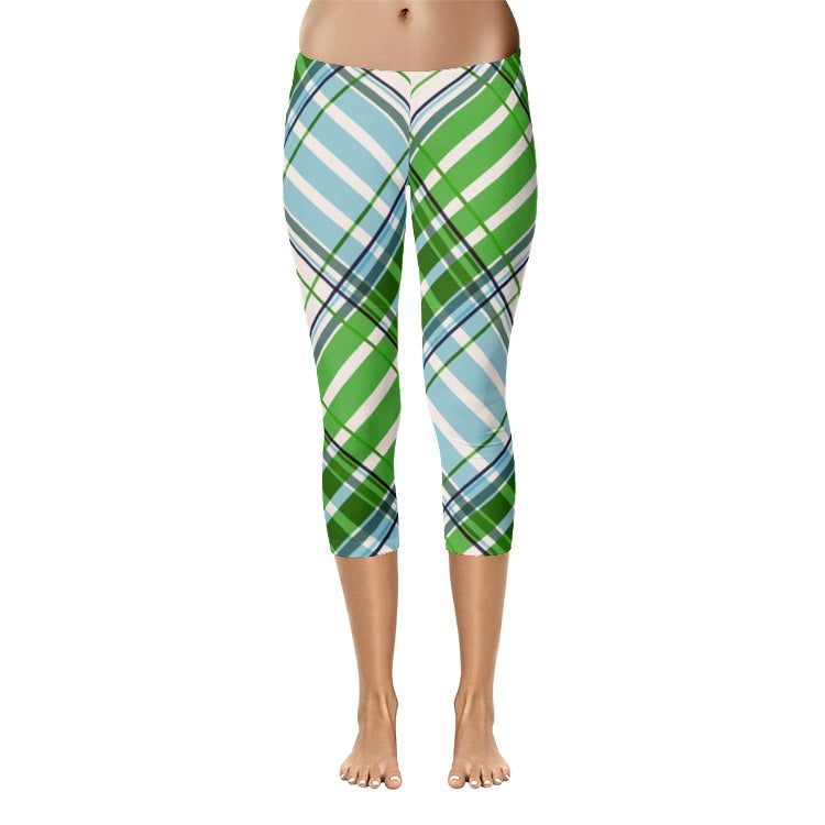 All-Over Print Capri Leggings