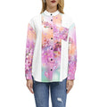 Long Sleeve Button Up Casual Shirt Top